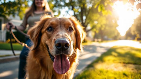10 astuces pour dresser votre chien à marcher en laisse